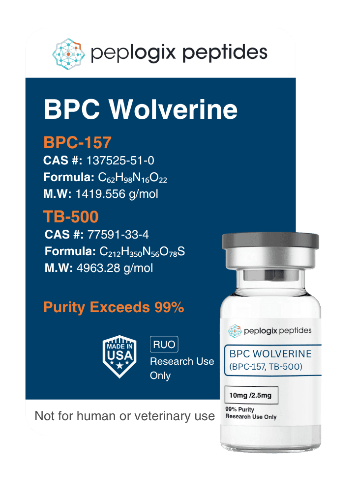 BPC Wolverine - 10mg / 2.5mg Default