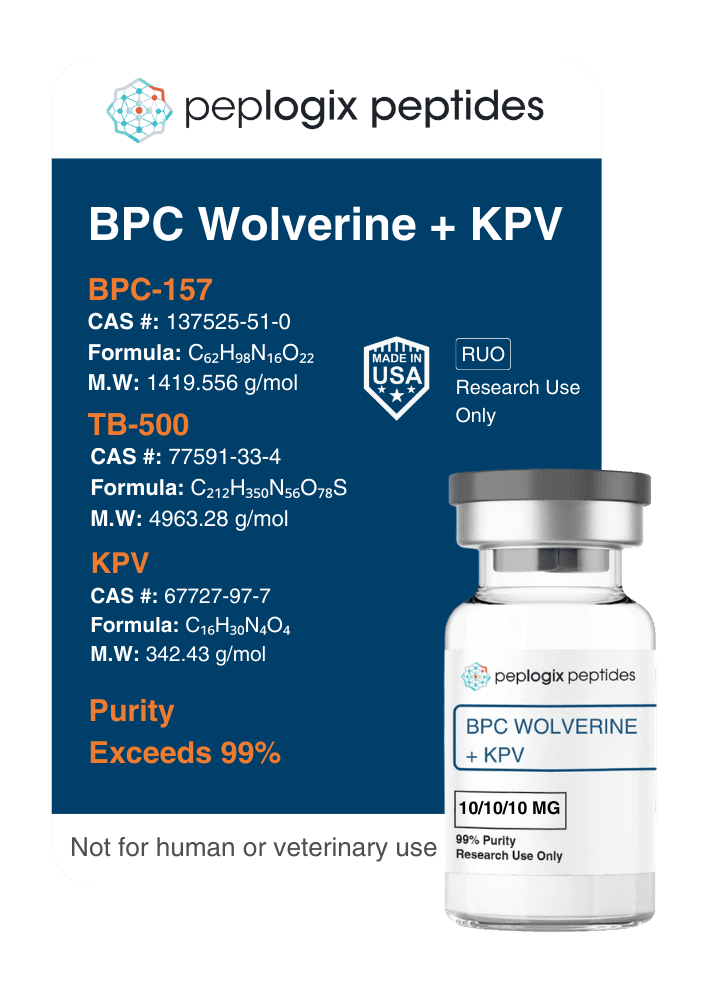 BPC Wolverine + KPV – 10mg / 10mg / 10mg Default